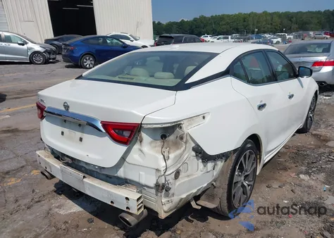 2016 Nissan Maxima 3.5 S из США, поврежденный, VIN 1N4AA6AP7GC449626